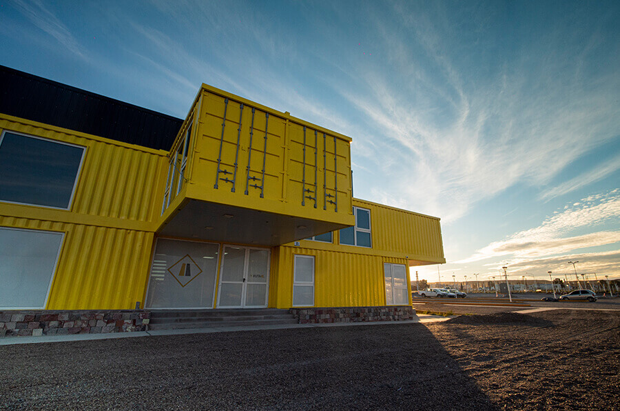 Container Buildings Project - Ruta 40 S.A. Building